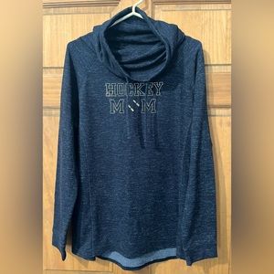 Rhinestone Hockey Mom Sweatshirt